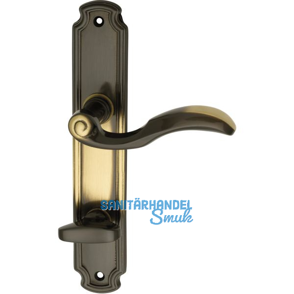 MARCHESI FH Dr�ckergarnitur SCH�NBRUNN - auf Schild WC 90, Messing patiniert