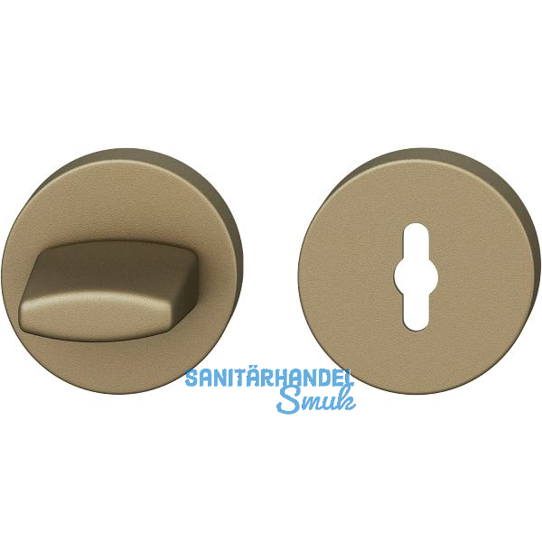 FSB WC Rosette 17 1735 00088 ASL, R/7 mm, ohne Schauscheibe, mittelbronzefarbig