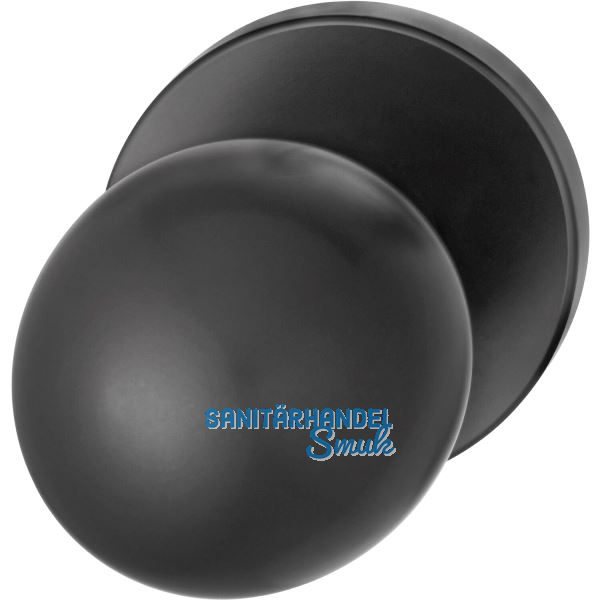FSB T�rknopf 23 0802 03600 FH-AGL fest auf Rosette,Aluminium schwarz matt