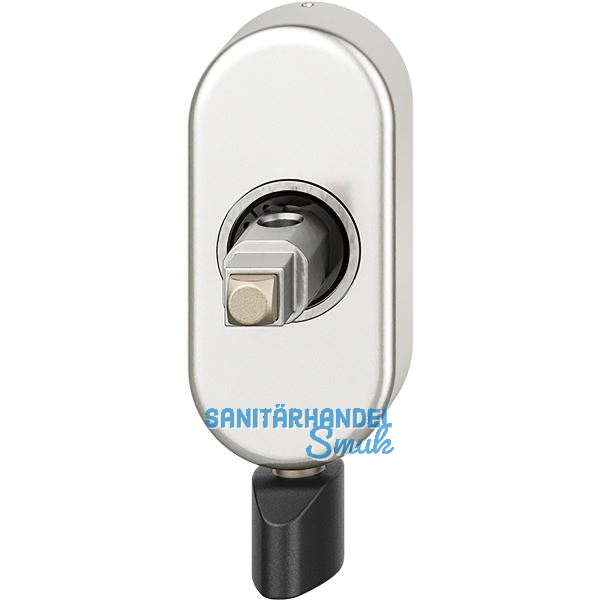 FSB Fenstergriff Adapter-Rosette Selbstverriegelung, Aluminium silber eloxiert