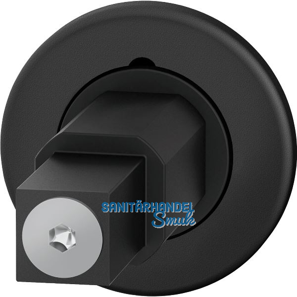 FSB Steckgriffrosette 15 1720 Mini, T�rst�rke 39-48 mm, Aluminium schwarz matt