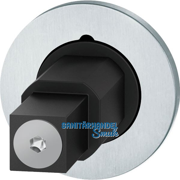 FSB Steckgriffrosette 15 1720 Mini, T�rst�rke 39-48 mm, Edelstahl matt