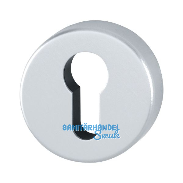 HOPPE Zylinderrosette PZ, � 53, H�he 9, silber eloxiert