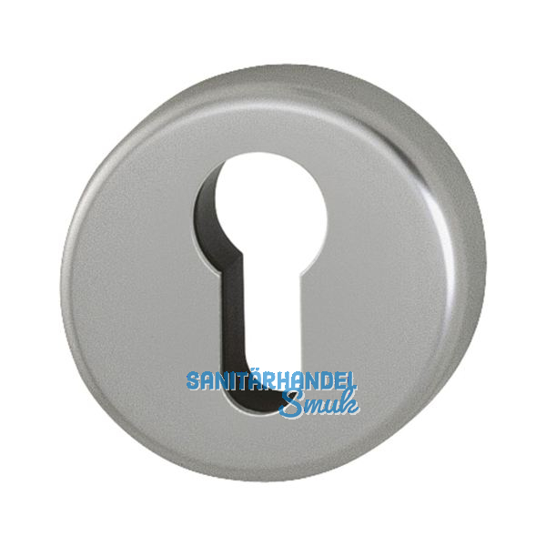 HOPPE Zylinderrosette PZ, � 53, H�he 9, Edelstahl - Effekt