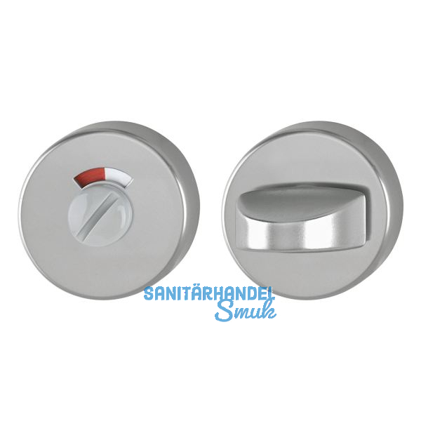 HOPPE WC - Rosette � 53, H�he 9, inkl. VK-Stift 5 x 65 mm, Edelstahl - Effekt