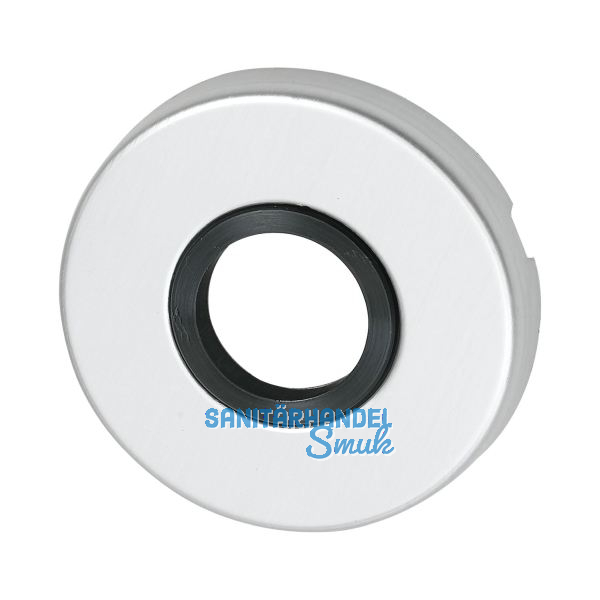 Dr�ckerrosette SCH Line 50 mm, Ansatz 18 mm, silber eloxiert