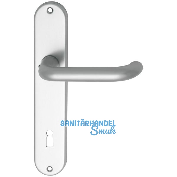 Dr�ckergarnitur SCH U - Form - auf Schild BB 90, 38 - 43, silber eloxiert