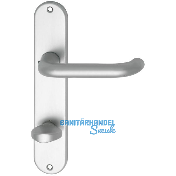 Dr�ckergarnitur SCH U - Form - auf Schild WC 90, 38 - 43, silber eloxiert
