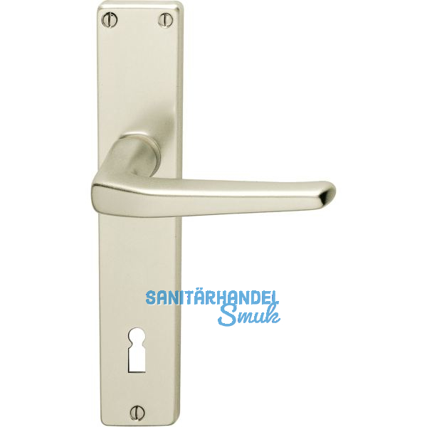 Dr�ckergarnitur EUROPA - auf Schild BB 90, 38 - 42, Neusilber eloxiert