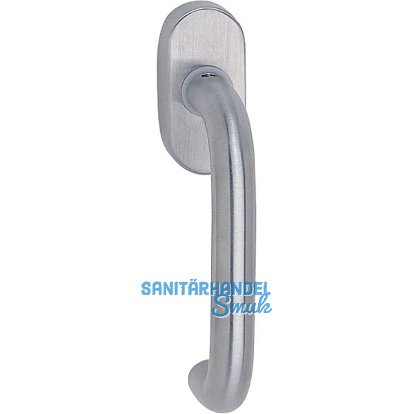 Fenstergriff SCH - Line U - Form - verdeckt geschr., VK 7 x 35 mm, silber elox.