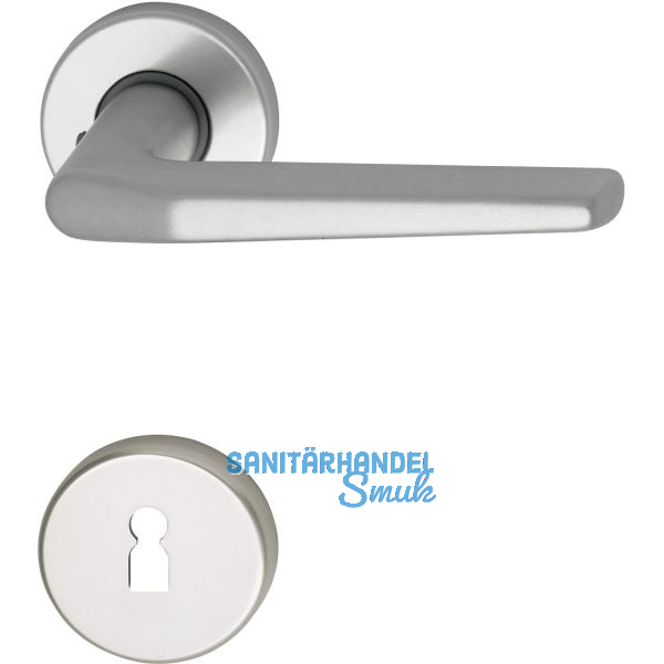 Dr�ckergarnitur EUROPA - auf Rosette BB, 38 - 42, silber eloxiert