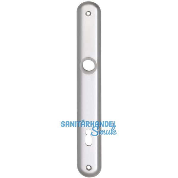 Langschild ELEGANT WG 500, BB 90, o. Hangerl, Alu poliert