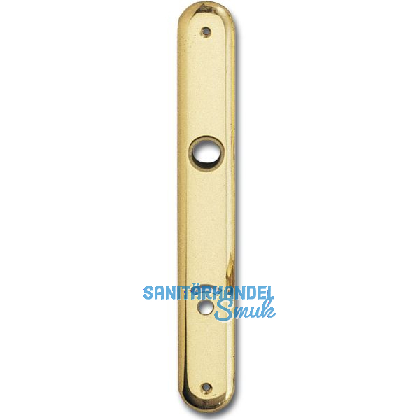 Langschild ELEGANT, WC 90, f�r Not�ffner, Messing poliert