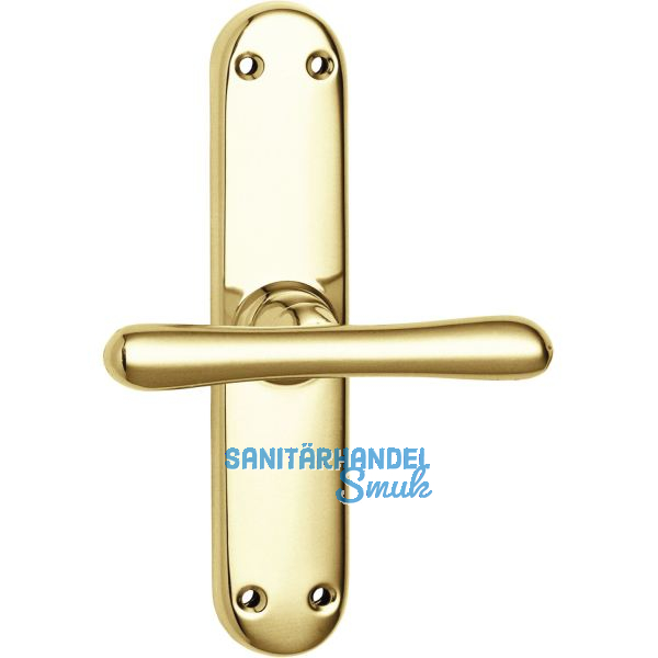 GRUNDMANN Fenstergriff ELEGANT 520 - gerade, 7x35, Messing poliert