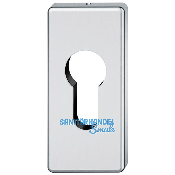 FSB Zylinderrosette 17 1778 eckig, Edelstahl matt