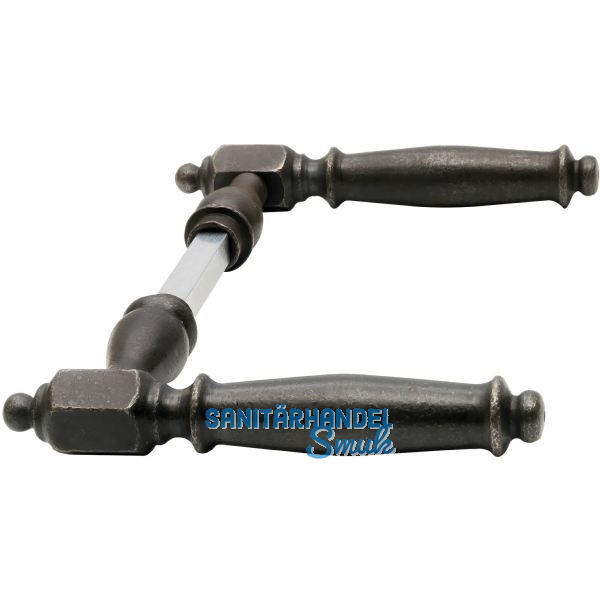 SCH�RHOFER Dr�ckerpaar NOTTINGHAM, Ansatz 15 mm, Eisen verzinkt geschw�rzt