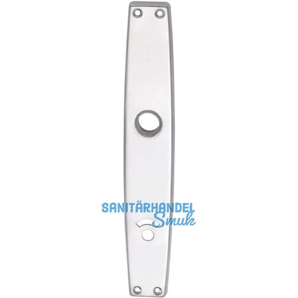 Langschild WG 1000 FAVORIT, WC 90, f�r Not�ffner, Alu poliert