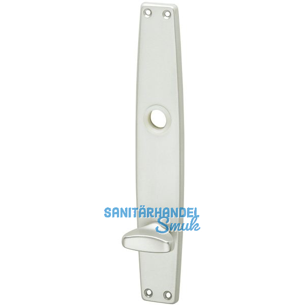 Langschild WG 1000 FAVORIT, WC 90, m. Drehknopf, Alu poliert