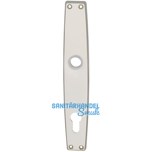 Langschild WG 1000 FAVORIT, PZ 88, Alu neusilber eloxiert