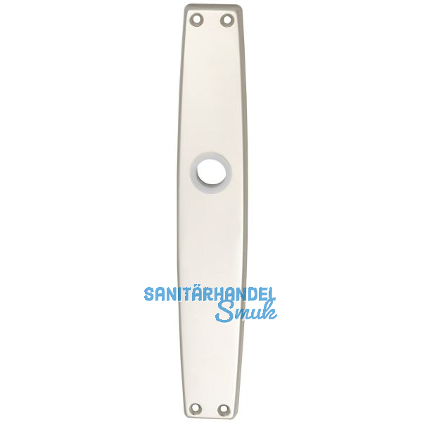 Langschild WG 1000 FAVORIT, ungelocht, Alu neusilber eloxiert