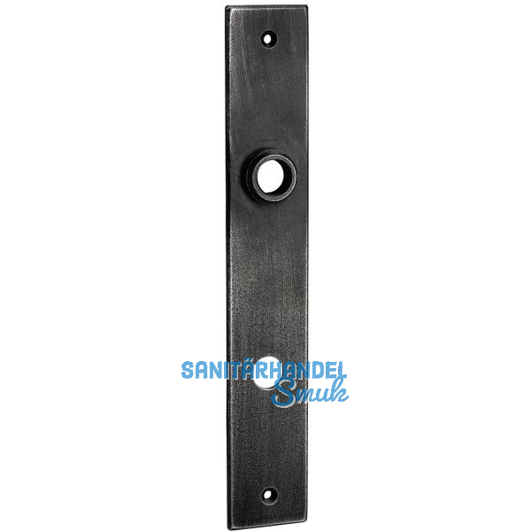 SCH�RGHOFER Langschild AIST - WC 90, Eisen verzinkt alt geb�rstet