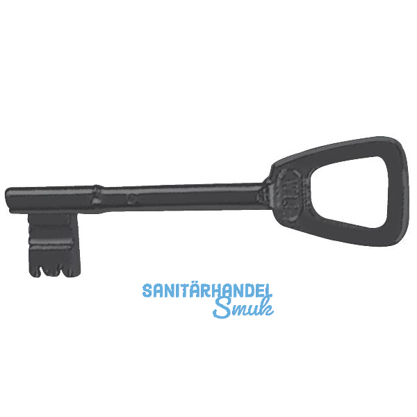 Keilbartschl�ssel EWG, Sperre 110, schwarz lackiert