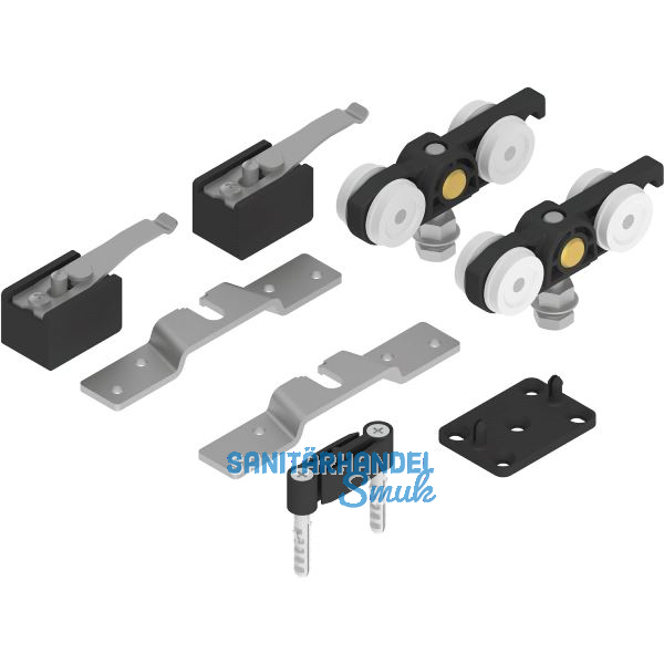 SOLIDO 100 Beschlagset Holz ohne Laufschiene
