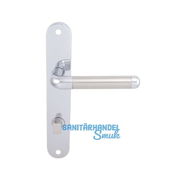 MARCHESI Dr�ckergarnitur MONACO - Schild WC 90, rechts,verchromt/vernickelt matt