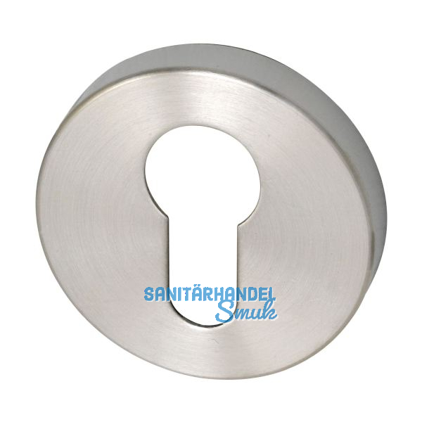 MARCHESI Rosette - Zylinderrosette PZ, Edelstahl matt