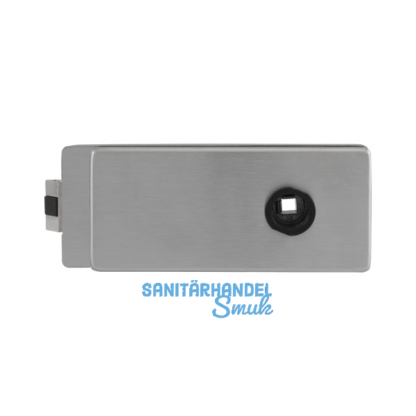 SOLIDO Schloss Studio SQUARE 508-UV-H unversperrbar, Glas 8-10mm, Edelstahl