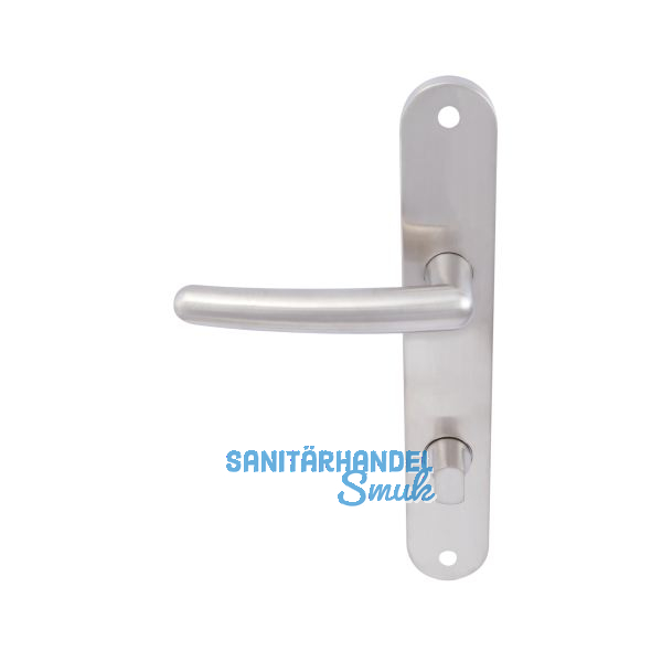 MARCHESI Dr�ckergarnitur PRAG - auf Schild WC 90, links, vernickelt matt