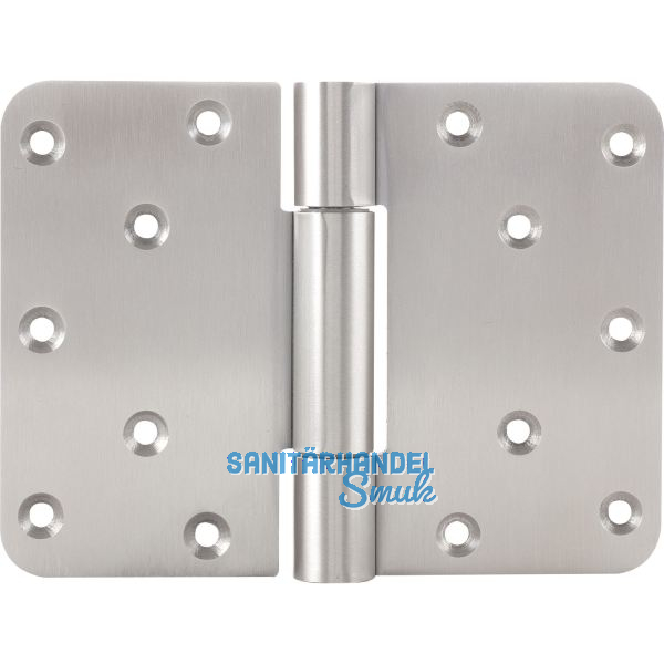 Aufschraubband B 3027 mit festem Stift, 120 x 160 mm, Edelstahl