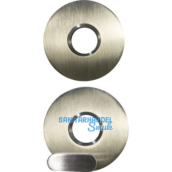 SOLIDO Solo Dr�ckerrosette - rund, innen Sperrknopf, au�en blind