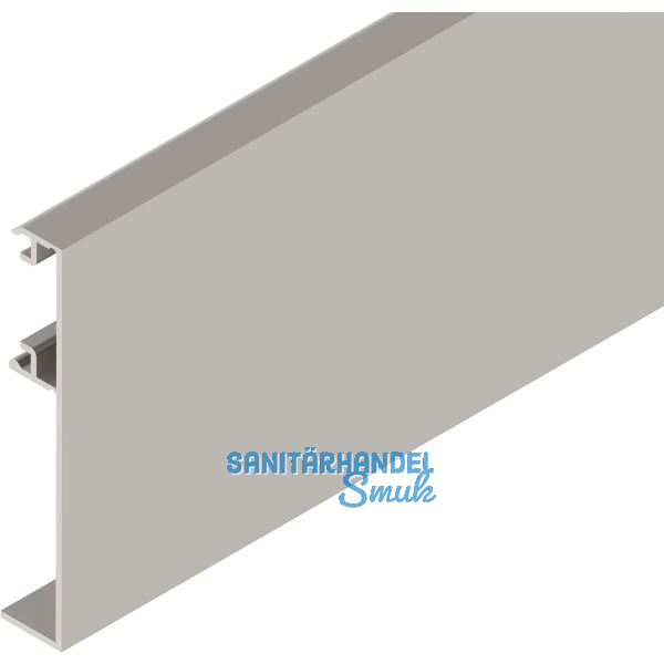 SOLIDO 100/HELM Technikblende auf Ma� geschnitten Edelstahl-Effekt