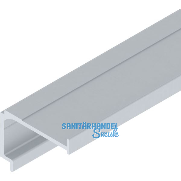 SOLIDO 100/HELM Montageschiene f�r Verblendung auf Ma� silber eloxiert