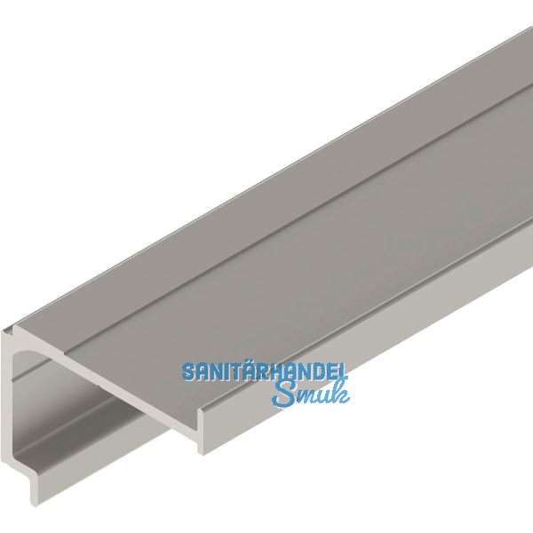 SOLIDO 100/HELM Montageschiene f�r Verblendung auf Ma� Edelstahl-Effekt