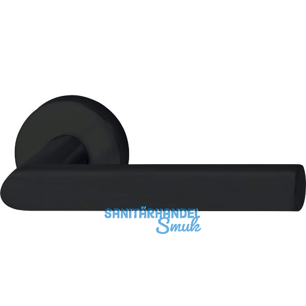 SOLIDO FH-Dr�ckerlochteil NORWEGEN �NORM - auf Rosette, Edelstahl schwarz