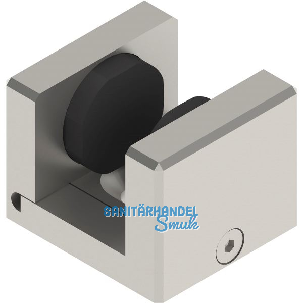 HELM GT-S 150 Bodenf�hrung deckenb�ndige Montage Glas 8-12,76 mm Edelstahl