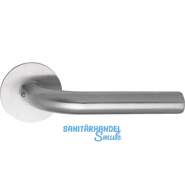 SOLIDO Dr�ckergarnitur DUBLIN - ohne Schl�sselrosette, rund, Edelstahl