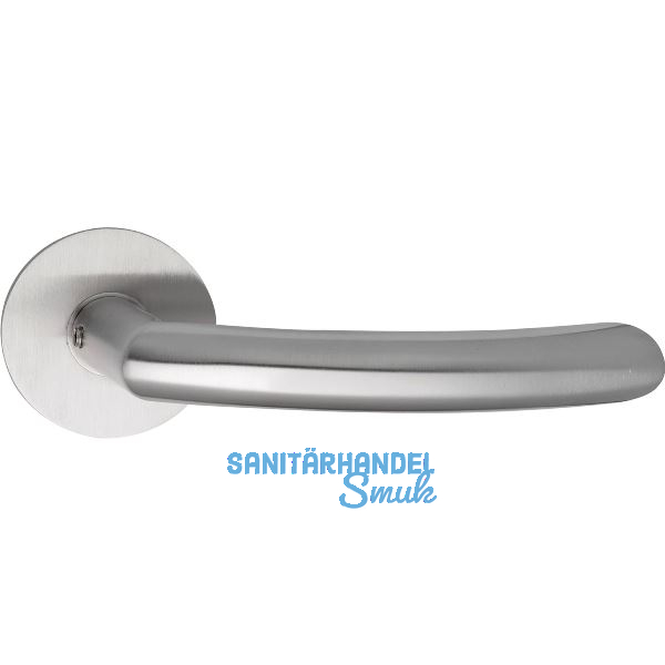 SOLIDO Dr�ckergarnitur HELSINKI - ohne Schl�sselrosette, rund, Edelstahl