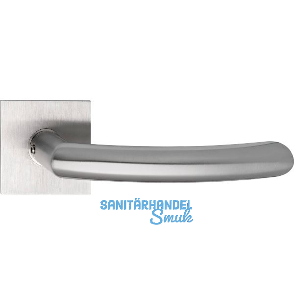 SOLIDO Dr�ckergarnitur HELSINKI - ohne Schl�sselrosette, eckig, Edelstahl