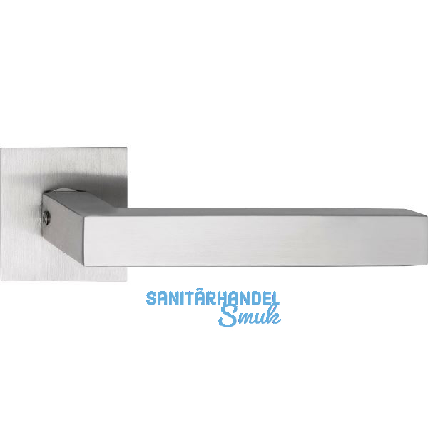 SOLIDO Dr�ckergarnitur MALM� - ohne Schl�sselrosette, eckig, Edelstahl