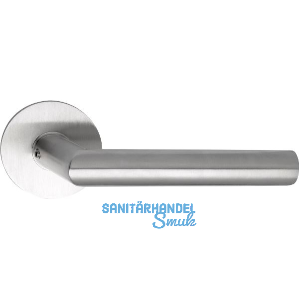 SOLIDO Dr�ckergarnitur NORWEGEN - ohne Schl�sselrosette, rund, Edelstahl