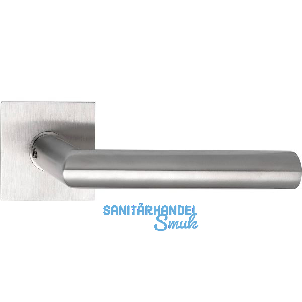 SOLIDO Dr�ckergarnitur NORWEGEN - ohne Schl�sselrosette, eckig, Edelstahl