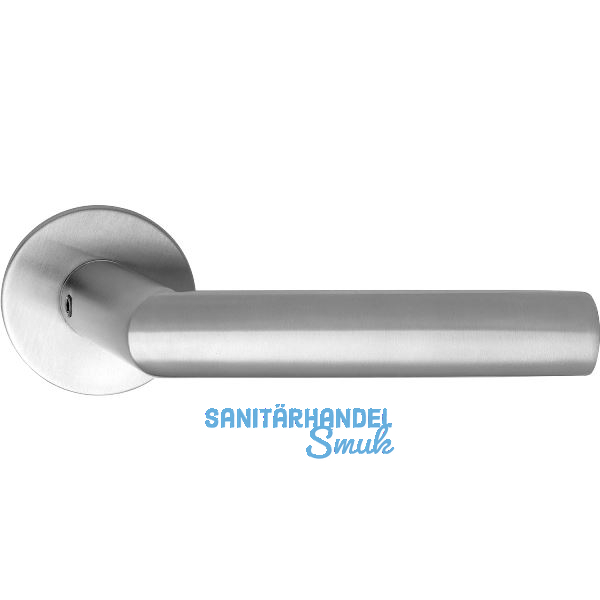 SOLIDO Dr�ckergarnitur VADUZ - ohne Schl�sselrosette, rund, Edelstahl