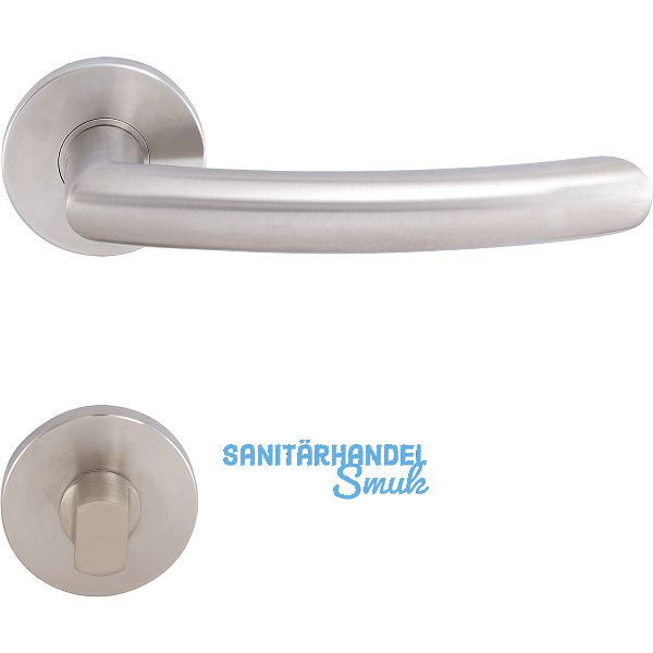 SOLIDO Dr�ckergarnitur HELSINKI DIN - auf Rosette WC, 38 - 45, Edelstahl matt