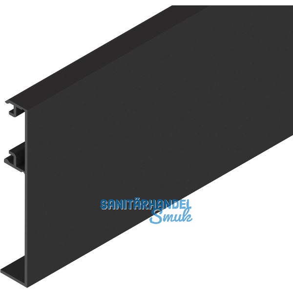 SOLIDO 100/HELM Technikblende auf Ma� geschnitten schwarz matt