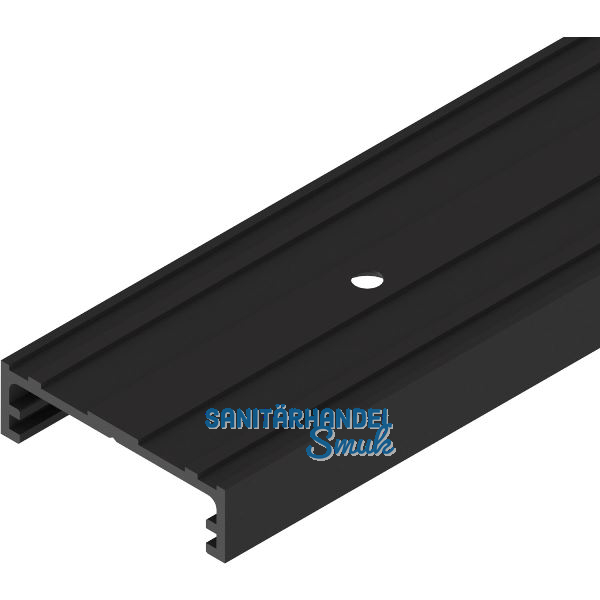 SOLIDO 100/HELM Befestigungsschiene WT Wandtasche auf Ma� schwarz matt