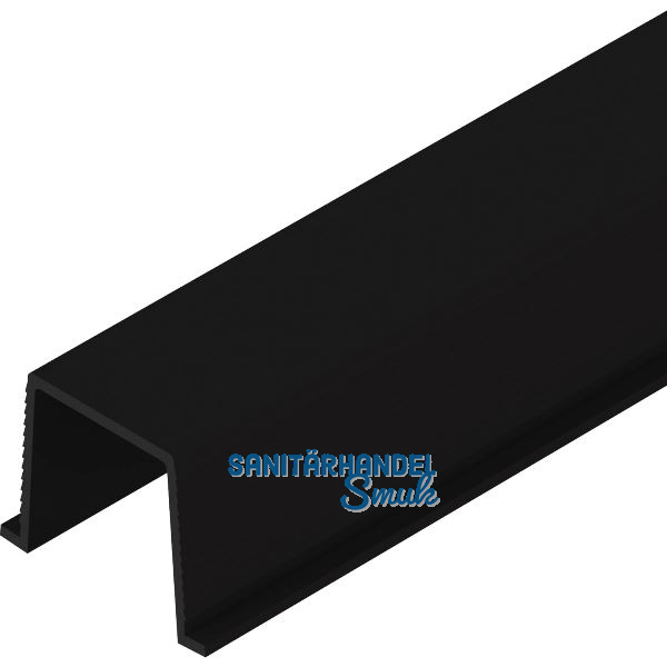 SOLIDO 100 F�hrungsschiene L�nge 3000 mm auf Ma� Kunststoff schwarz