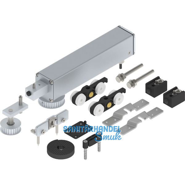 SOLIDO ECO Schiebet�rantriebset 1-flg. f�r Holzt�ren 80 kg